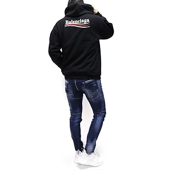 Amazon.co.jp: (バレンシアガ)BALENCIAGA MEDIUM FIT HOODIE